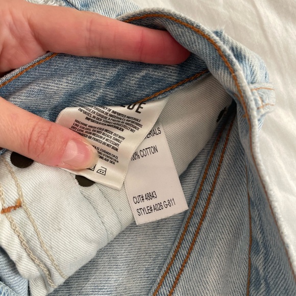 Agolde Parker Short - Picture 4 of 4